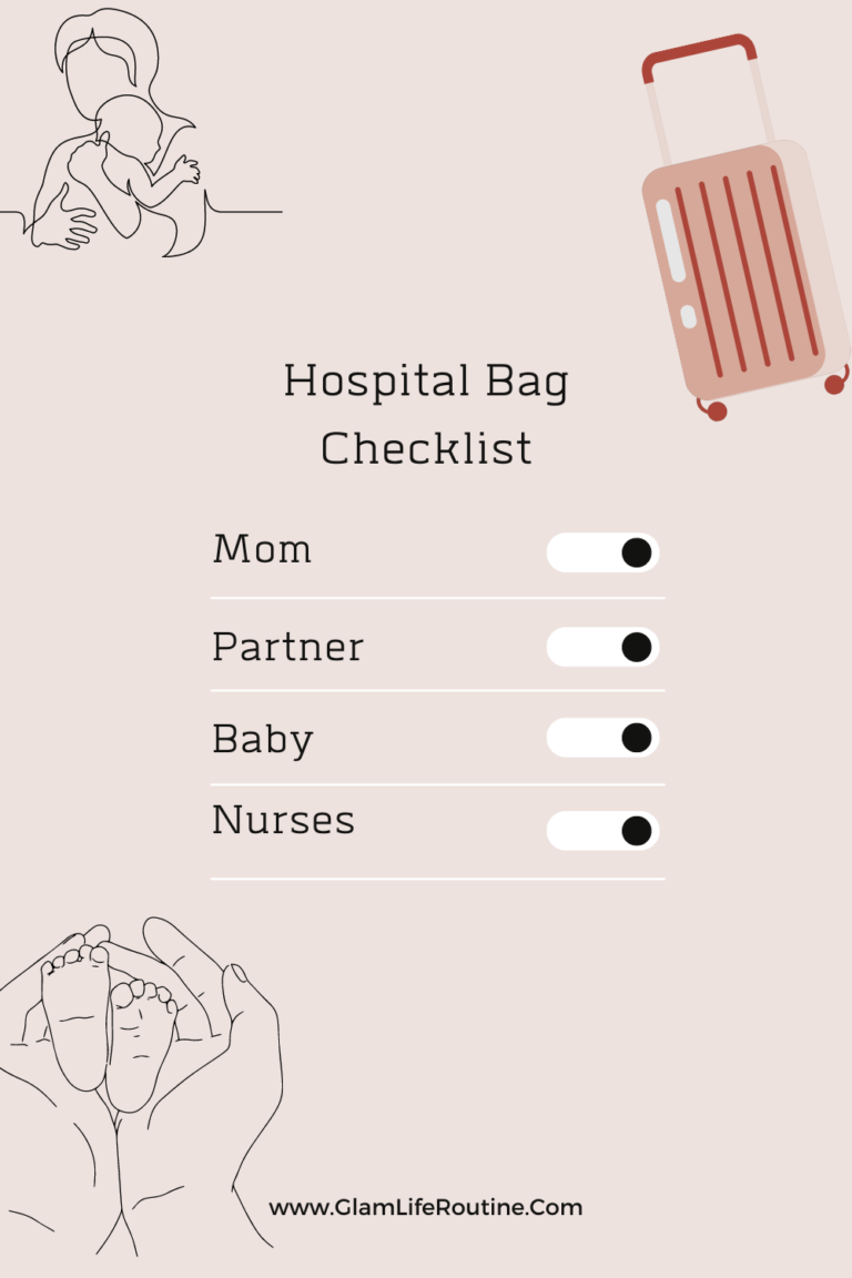 What I Packed in My Hospital Bag  Mom & Baby Checklist - Simply